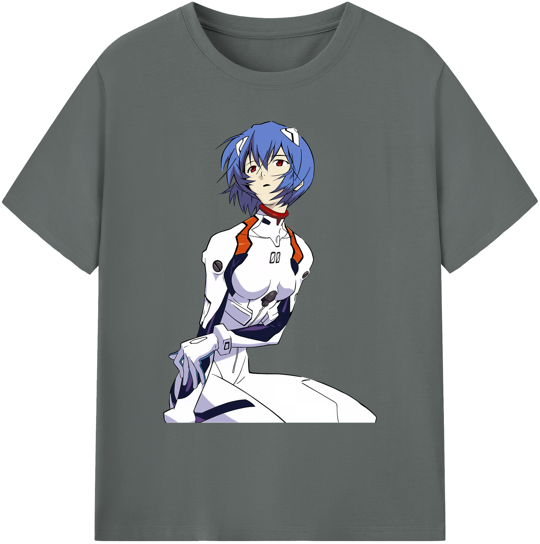 （画像用） EVA 新世紀エヴァンゲリオン 綿100％ メンズ半袖Tシャツ｜肌触りやわらか＆通気性